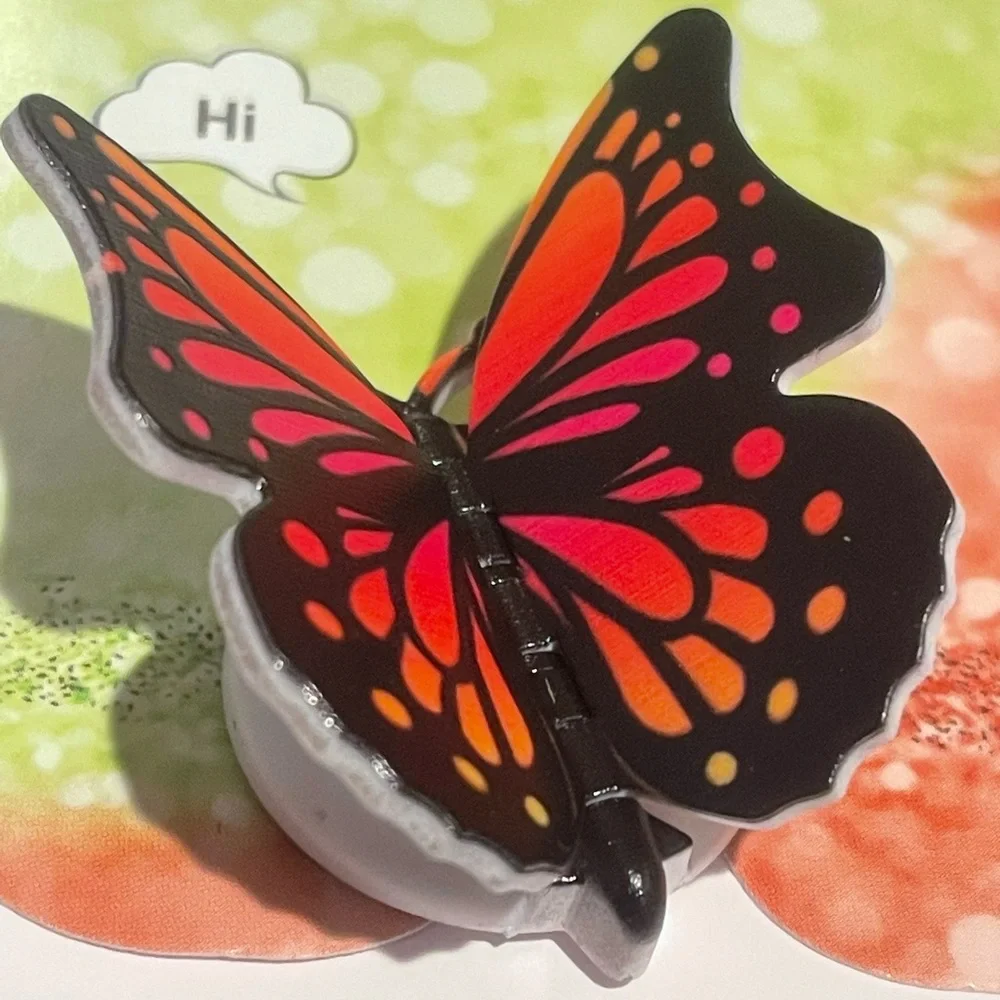 Butterfly pop socket